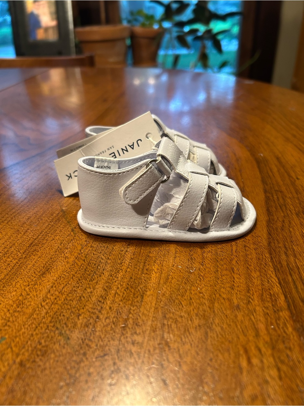 NWT Janie & Jack Baby Fisherman Sandal - Picture 5 of 8